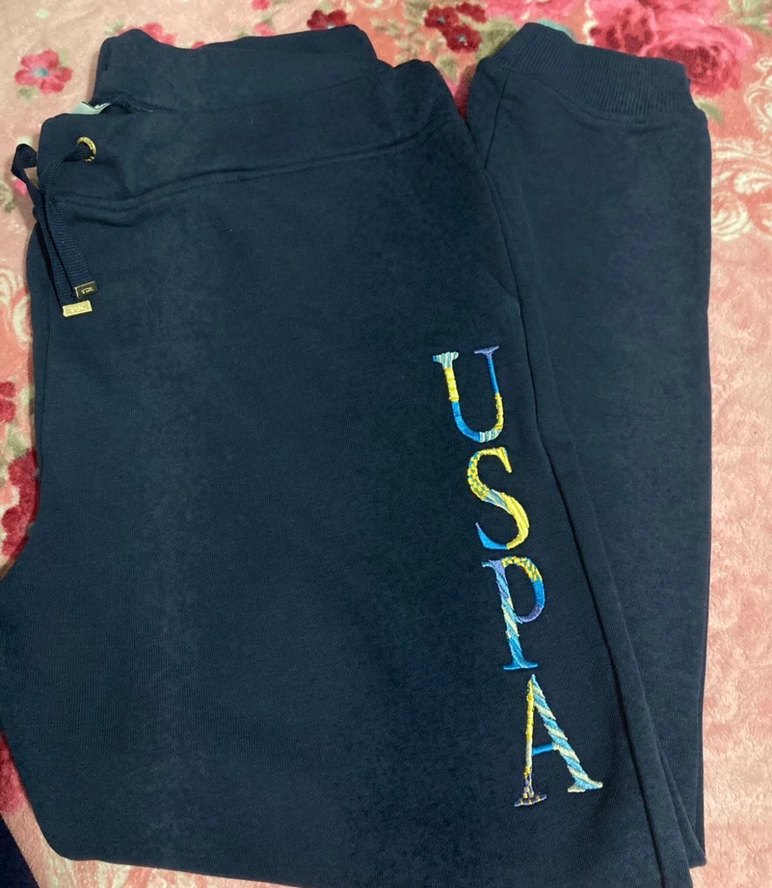 U.S. Polo Assn. Lacivert Baskılı Eşofman Altı - Görsel 2