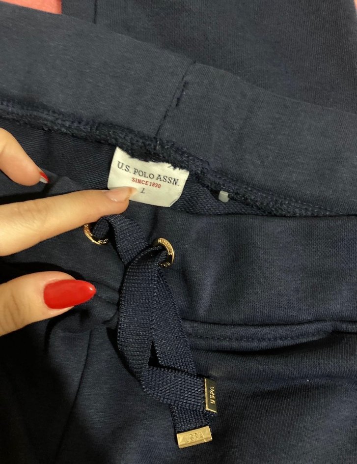 U.S. Polo Assn. Lacivert Baskılı Eşofman Altı - Görsel 5