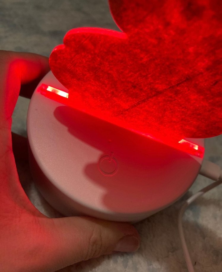 Ayı Figürlü gece lambası - Görsel 4