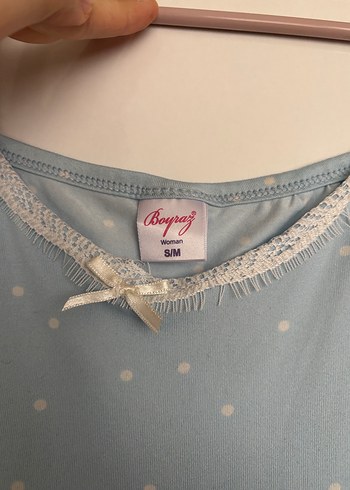 Mavi Askılı  Gecelik - Görsel 2