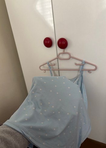 Mavi Askılı  Gecelik - Görsel 4