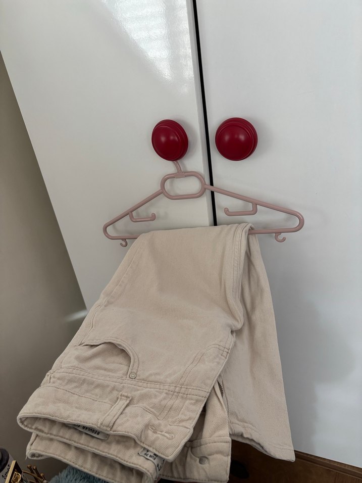 Bej Düğmeli Midi Kadın  Pantolon - Görsel 5