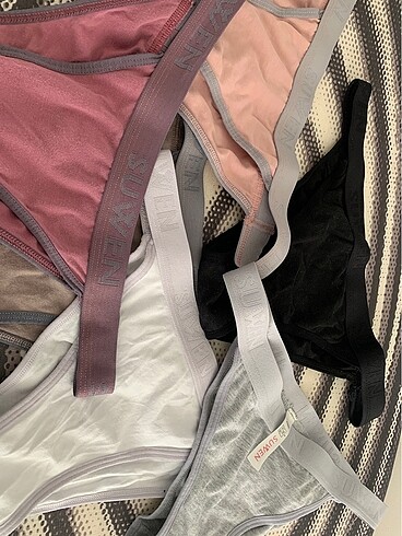 s Beden çeşitli Renk Suwen 6?lı pamuklu slip külot