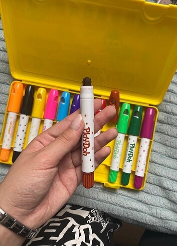 PLAYDOH jel mum boya seti 12'li - Görsel 3