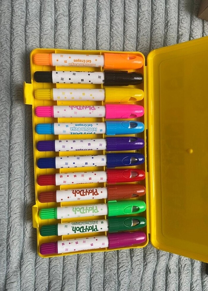 PLAYDOH jel mum boya seti 12'li - Görsel 2