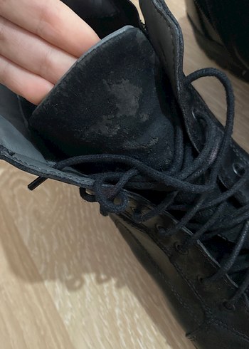 Siyah Erkek Deri Bot - Görsel 4