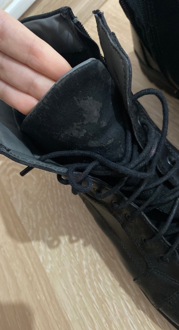 Siyah Erkek Deri Bot - Görsel 4