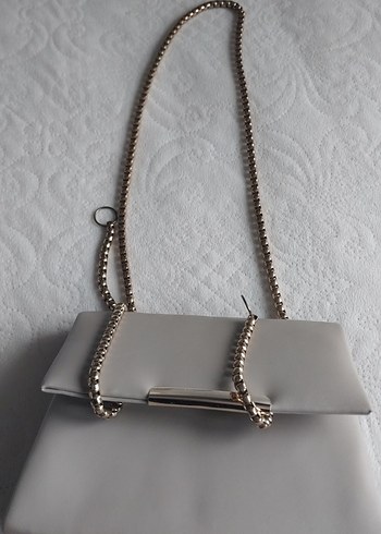 Bej Deri Kadın Çanta - Görsel 4