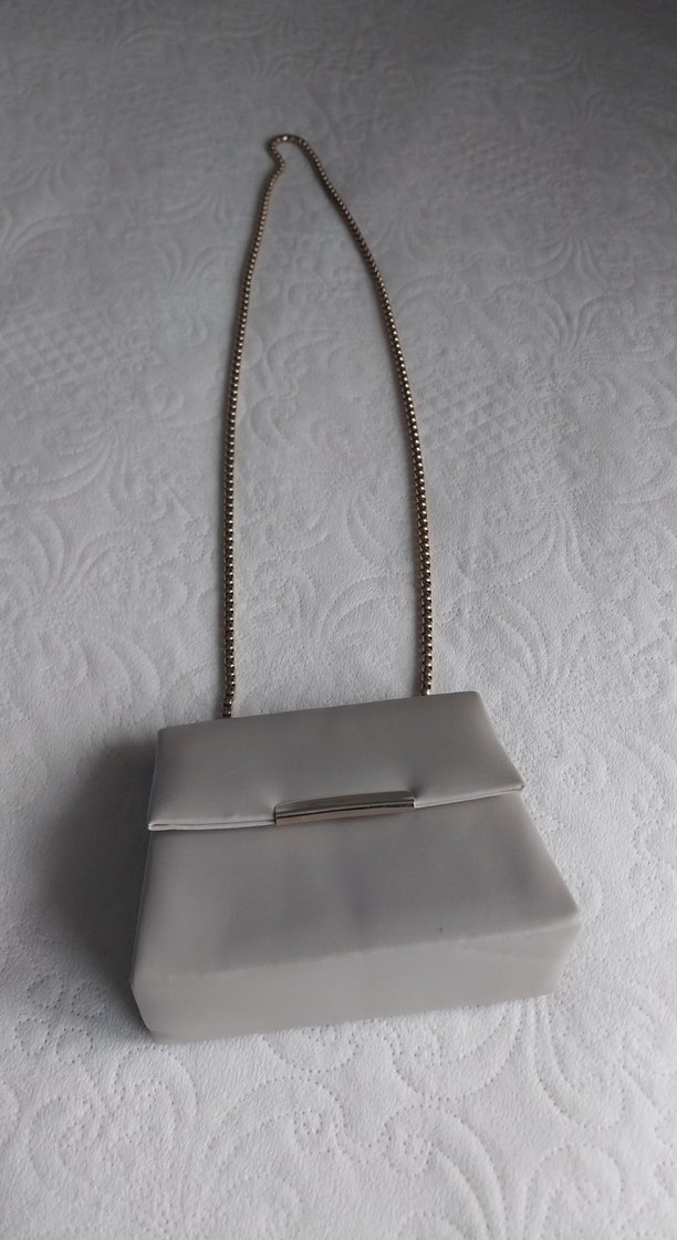 Bej Deri Kadın Çanta - Görsel 5