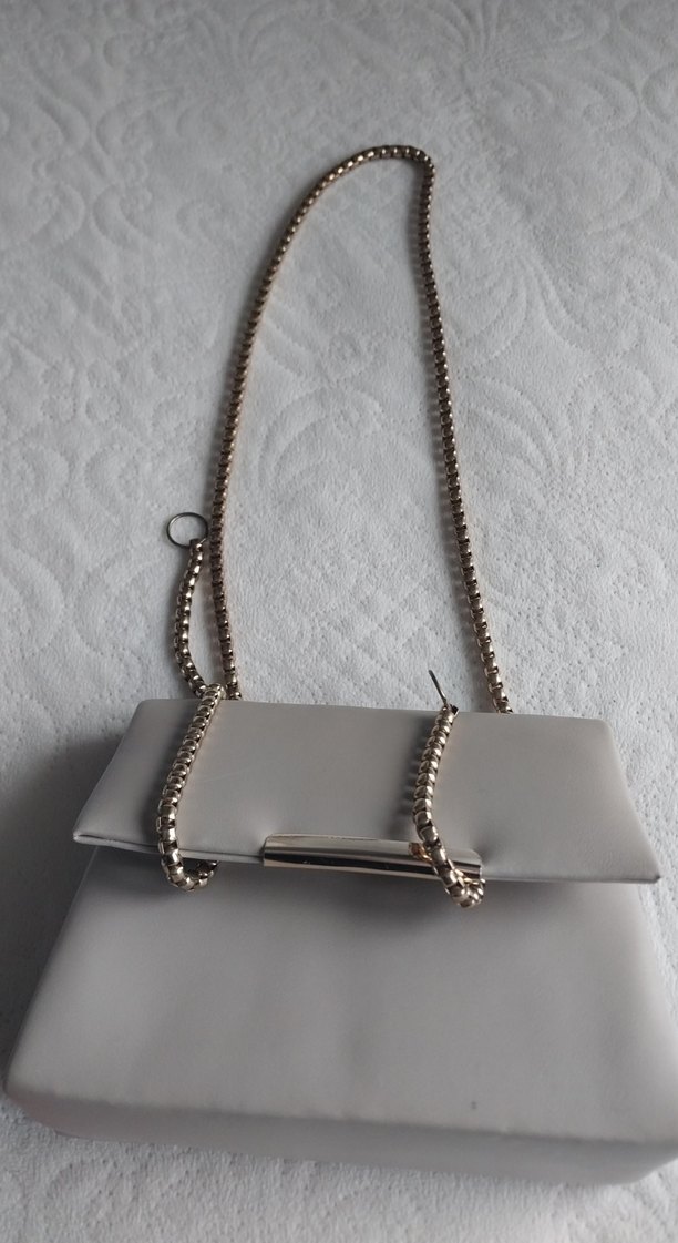 Bej Deri Kadın Çanta - Görsel 4