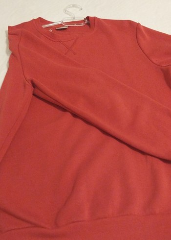 DeFacto Kırmızı Erkek Sweatshirt - Görsel 3