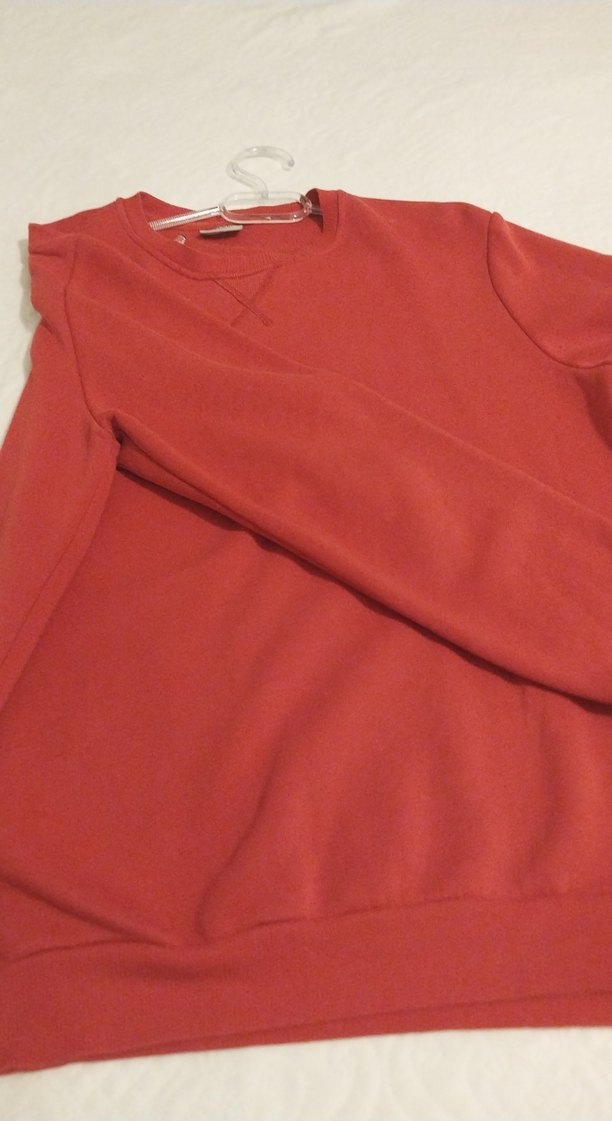 DeFacto Kırmızı Erkek Sweatshirt - Görsel 3