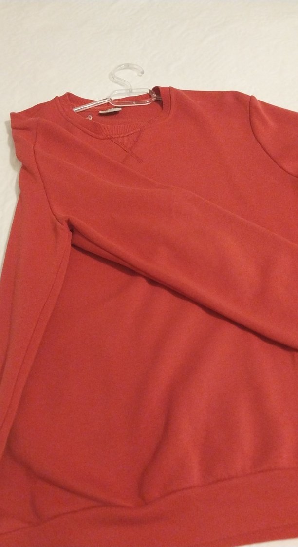 DeFacto Kırmızı Erkek Sweatshirt - Görsel 2