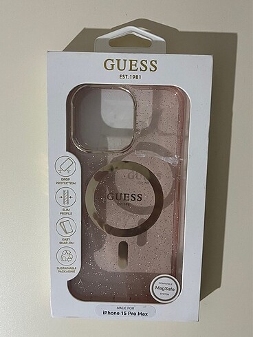 Guess 15 pro max telefon kılıfı