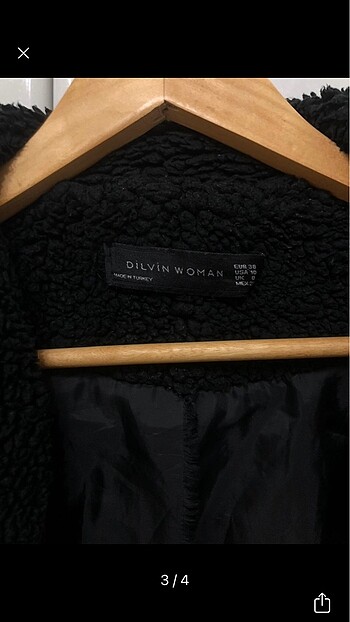 Dilvin DİLVİN SİYAH KABAN/PALTO
