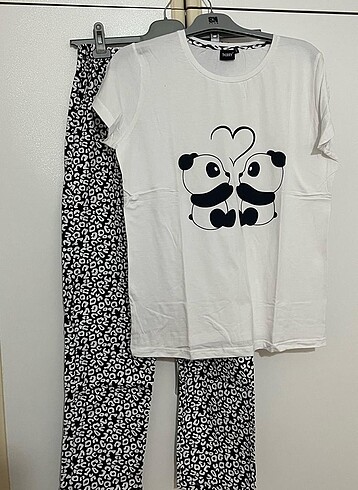 Panda kadın pijama