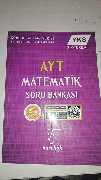 AYT MATEMATİK KAREKÖK YAYINLARI