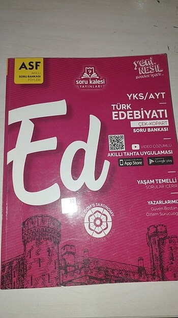 AYT EDEBİYAT SORU BANKASI SORU KALESİ
