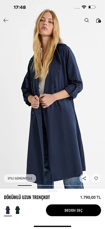 Stradivarius L beden sıfır etiketli