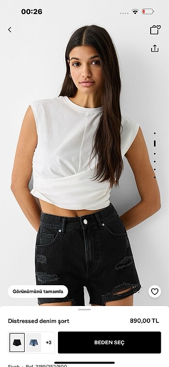 Bershka Tek adet 36 beden