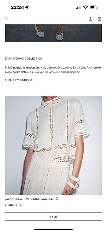 Tek adet s beden
