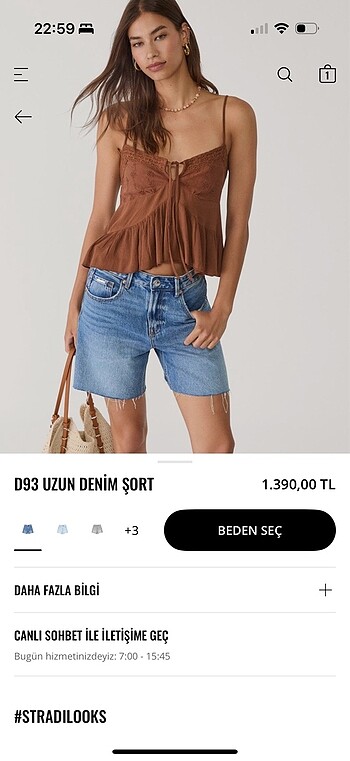 Tek adet 36 beden