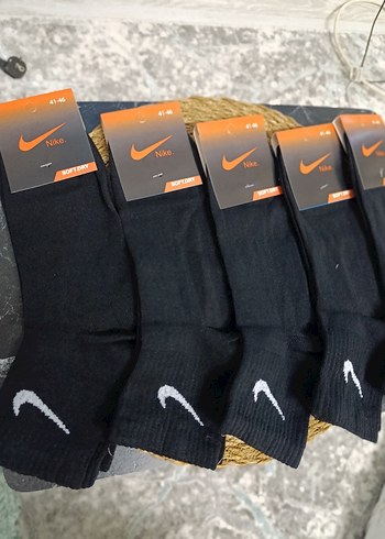Nike Siyahi patik Erkek Çorap Seti - Görsel 3