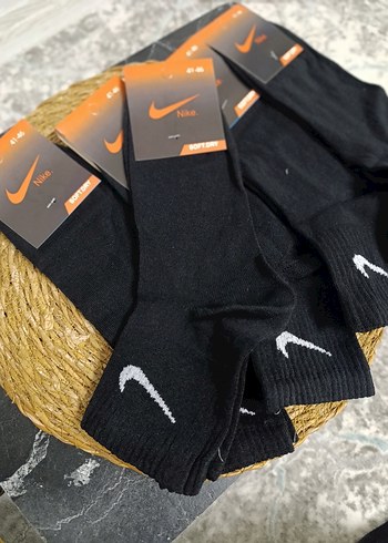 Nike Siyahi patik Erkek Çorap Seti - Görsel 2