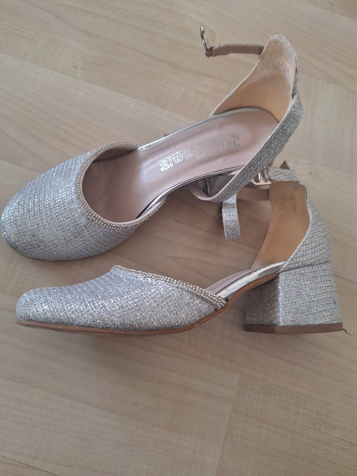 Kız çoçuk abiye ayakkabı - Görsel 3