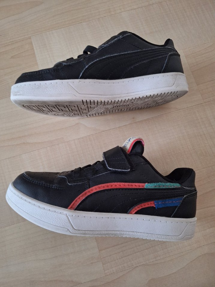 Unısex Çocuk Siyah Puma Spor Ayakkabı - Görsel 3