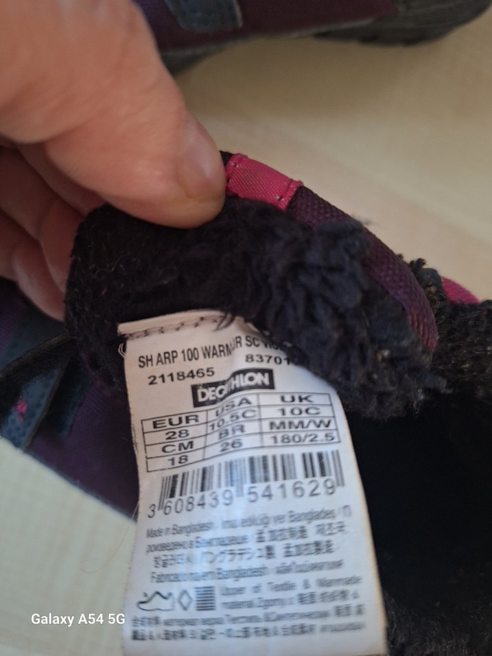 Decathlon Kız çocuk su geçirmez bot - Görsel 4