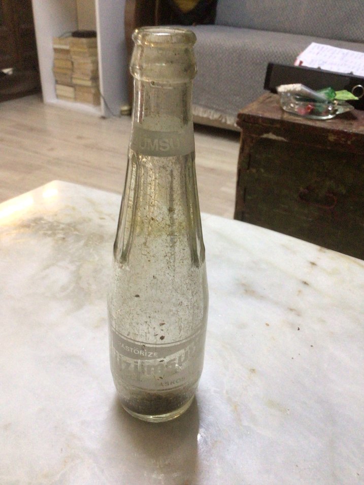 Beyaz Parlak  üzüm suyu şişesi - Görsel 2