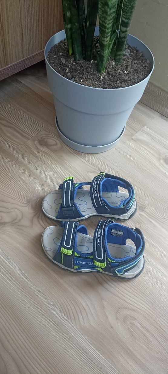 Lumberjack Erkek Çocuk Mavi Cırtlı Sandalet - Görsel 3