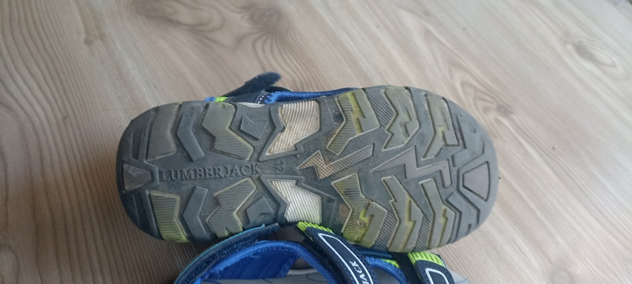 Lumberjack Erkek Çocuk Mavi Cırtlı Sandalet - Görsel 4