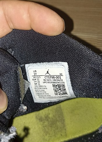 Sarı Tabanlı Siyah  Erkek çocuk Spor Bot - Görsel 6