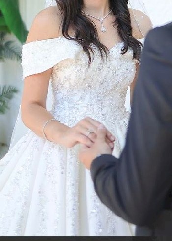 Modern Klasik Straplez Prenses Gelinlik - Görsel 5