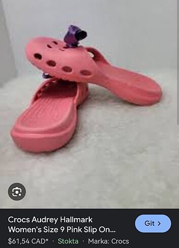 Crocs Crocs terlik koyu bej
