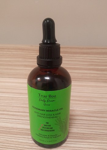 TrueBee Rosemary Miracle Saç Serumu ve Toniği ve saç yağı - Görsel 7