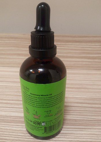 TrueBee Rosemary Miracle Saç Serumu ve Toniği ve saç yağı - Görsel 6