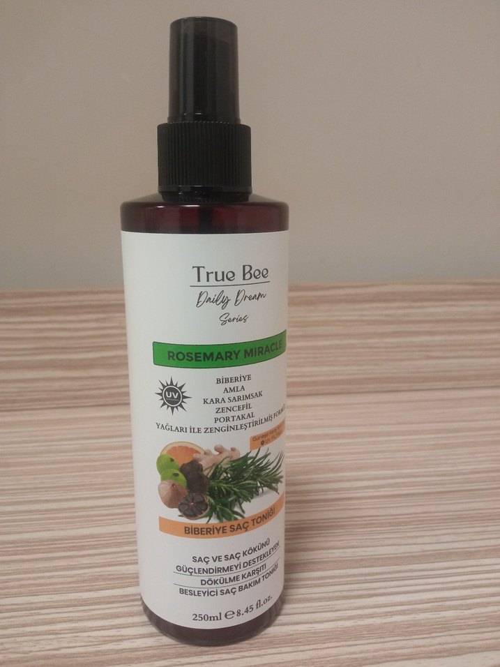 TrueBee Rosemary Miracle Saç Serumu ve Toniği ve saç yağı - Görsel 4
