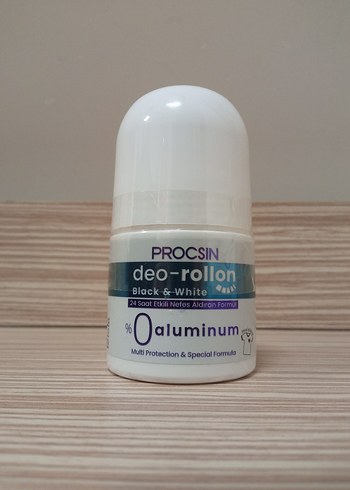 PROCSIN Kadın Roll-On Deodorant Siyah&Beyaz - Görsel 2