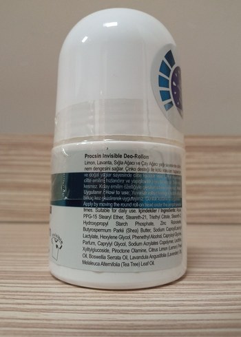 PROCSIN Kadın Roll-On Deodorant Siyah&Beyaz - Görsel 4