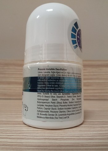 PROCSIN Kadın Roll-On Deodorant Siyah&Beyaz - Görsel 5