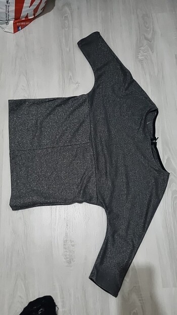 Işıltılı zara bluz