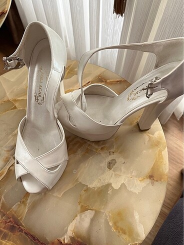 Gelin topuklu ayakkabı - Görsel 7