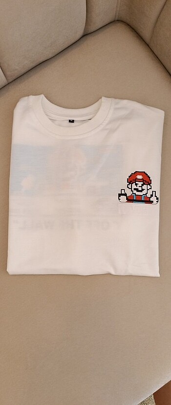 Mario Baskılı Unisex T-shırt 