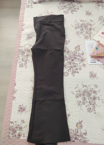 44 Beden gri Renk Büyük beden Kadın Kumaş Pantolon
