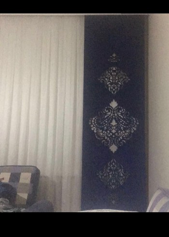 Beden lacivert Renk Parlak Lacivert fon perde