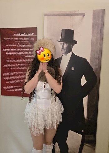 Beyaz Tül Şık Elbise - Görsel 2