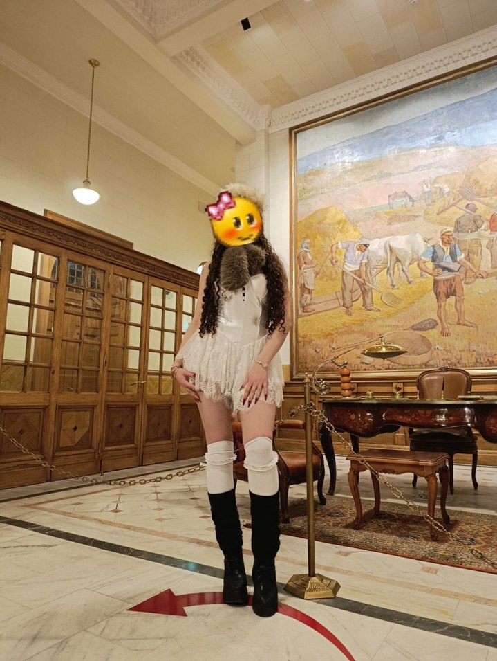 Beyaz Tül Şık Elbise - Görsel 3